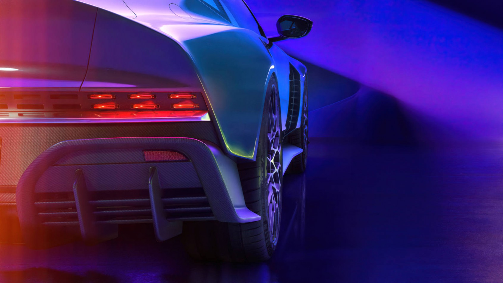 Aston Martin Valour oświetlenie LED