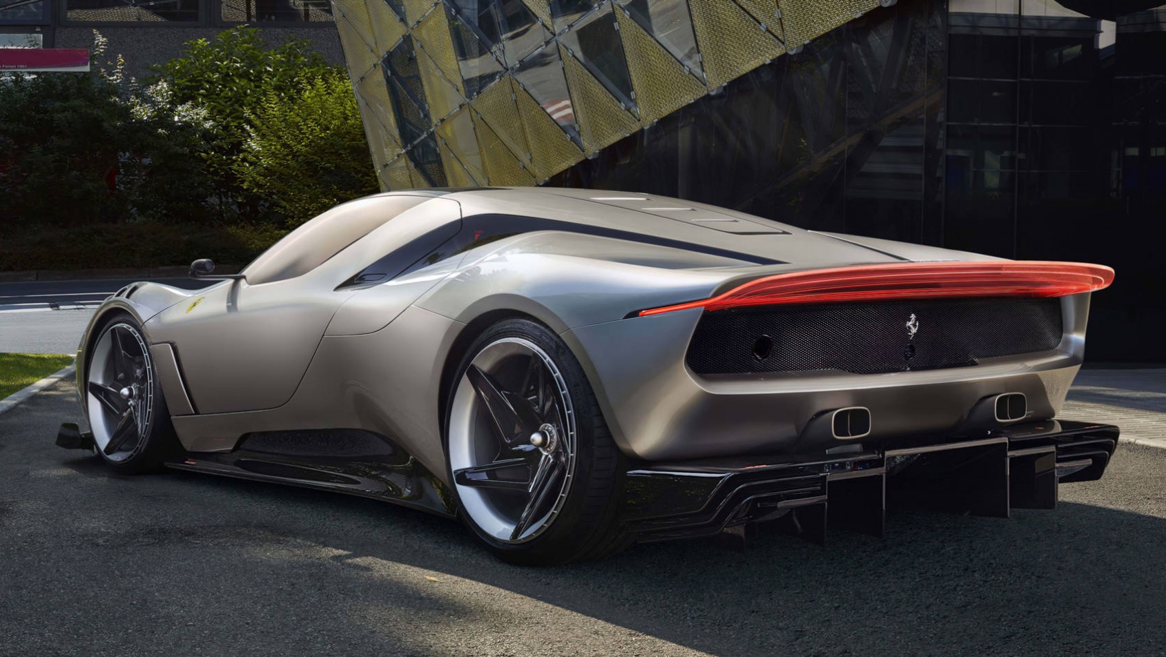 Ferrari KC23 tył bez spoilera