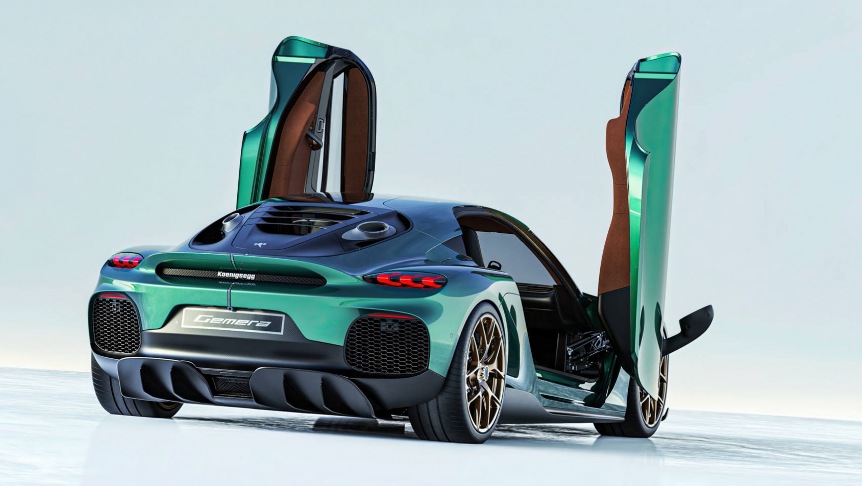 Koenigsegg Gemera v8 produkcyjna tył
