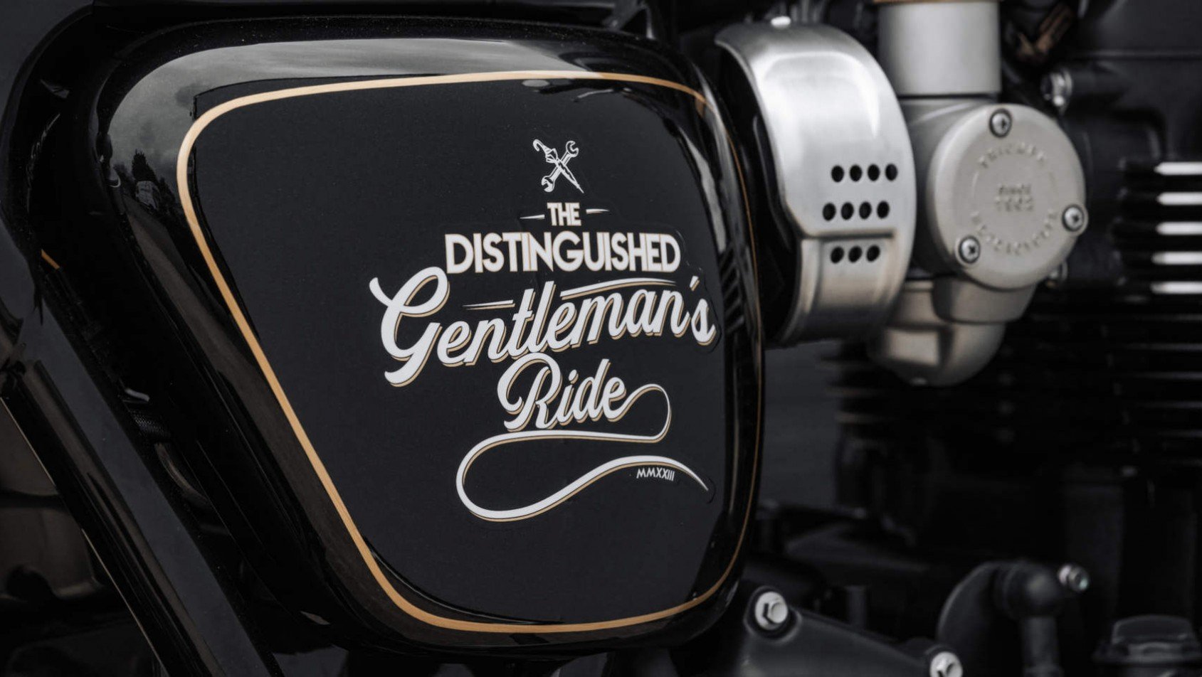 Triumph na The Distinguished Gentleman's Ride