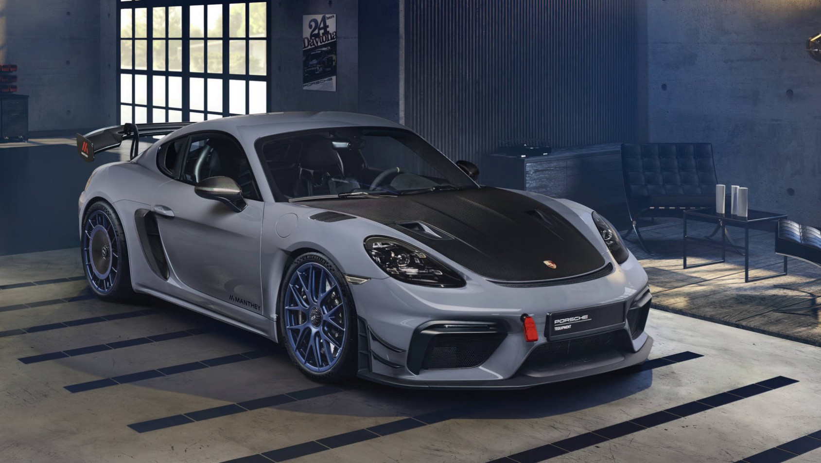 Manthey Porsche 718 Cayman GT4 RS pakiet aero