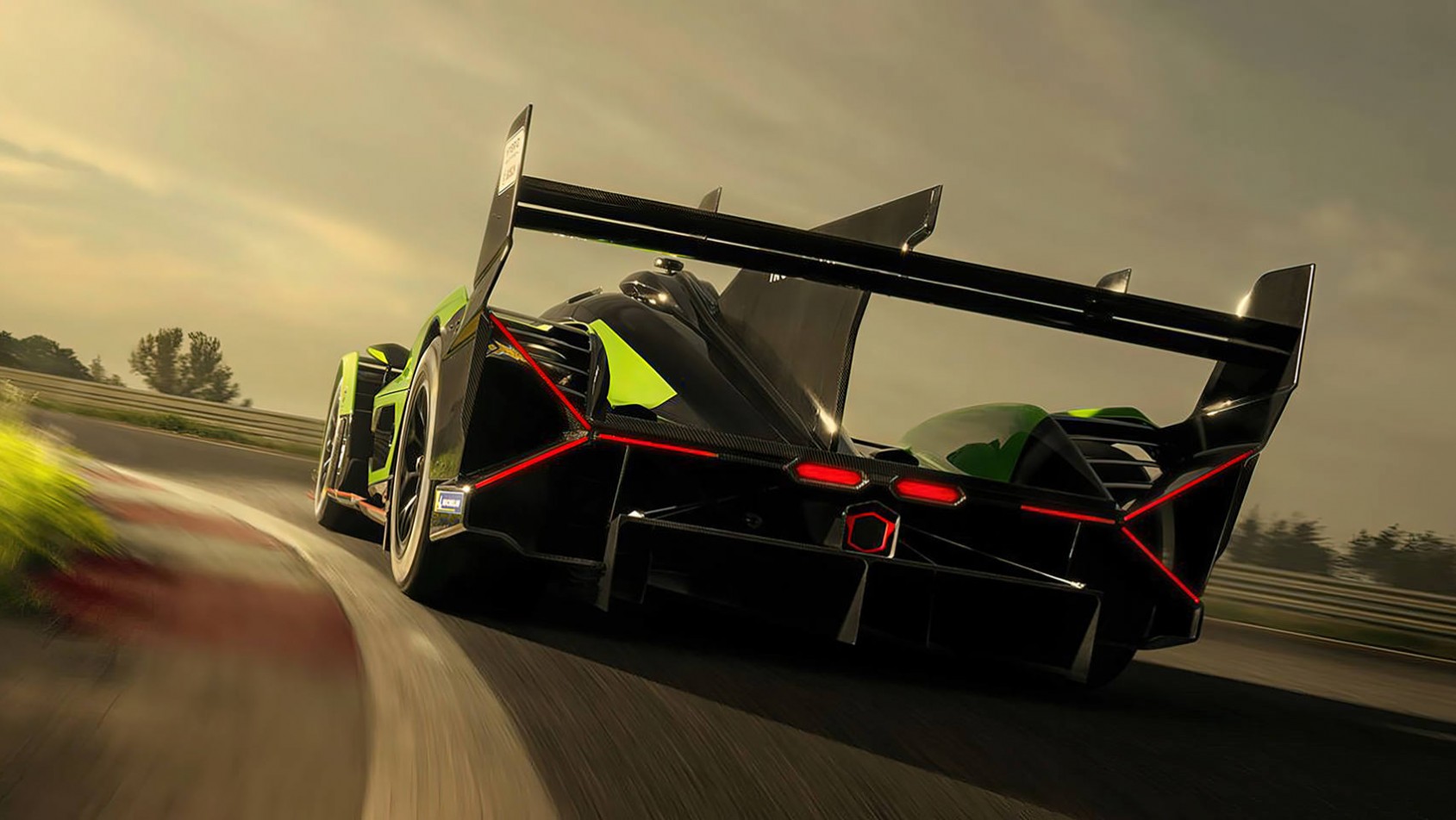 Lamborghini SC63 LMDh WEC tył