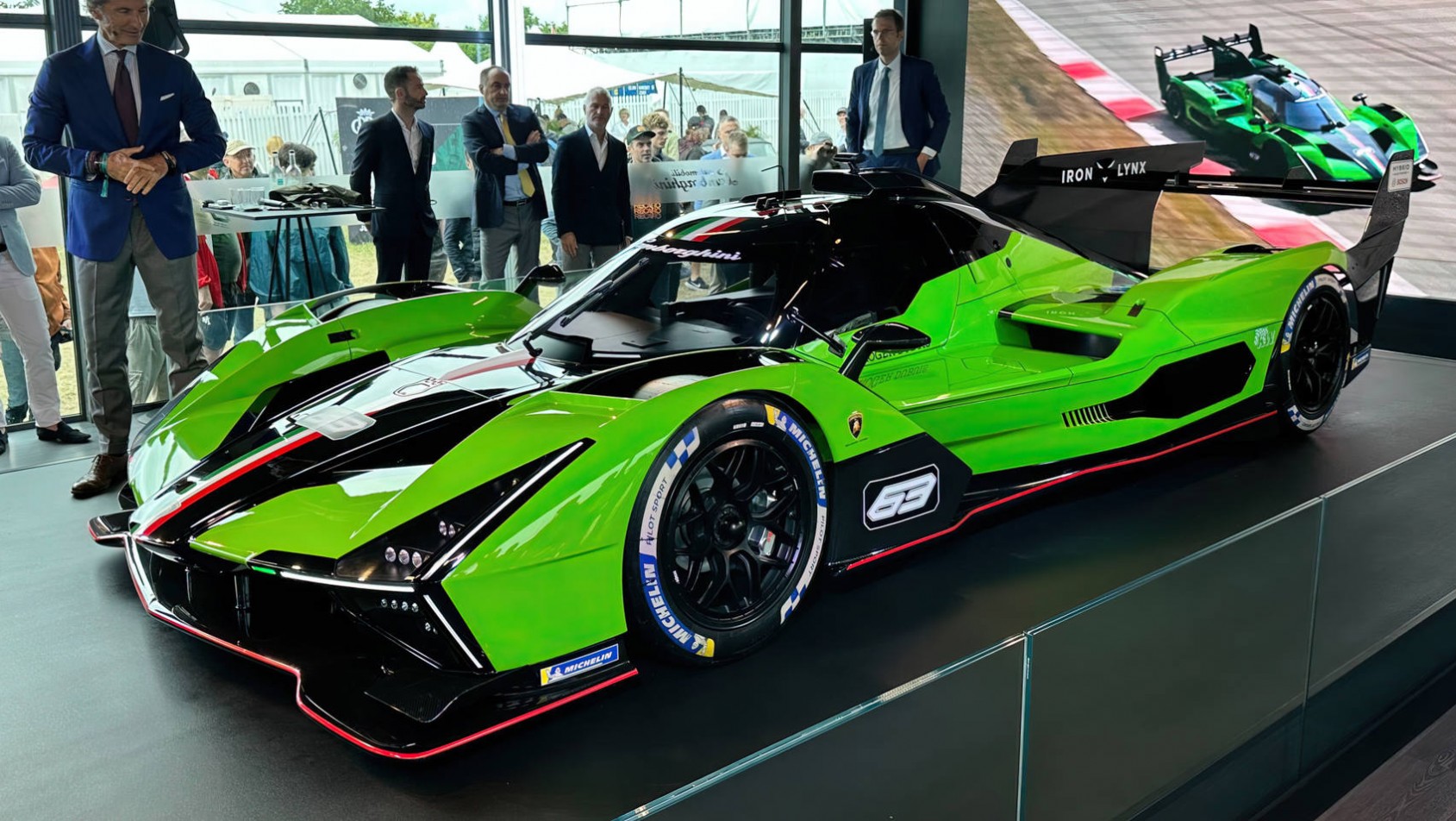 Lamborghini SC63 LMDh WEC sylwetka