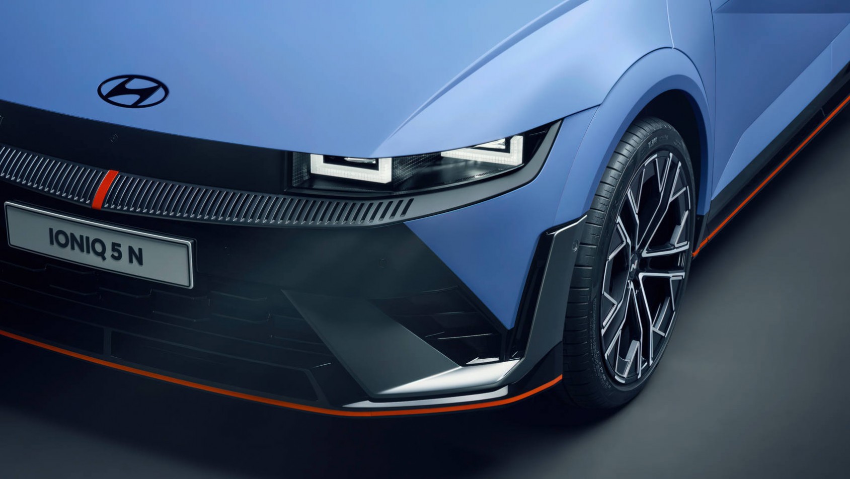 Hyundai Ioniq 5 N detal przodu