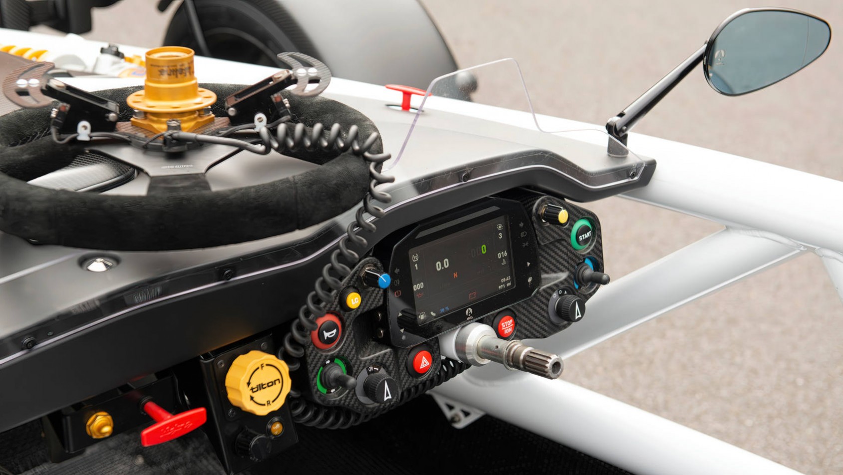 Ariel Atom 4R kierownica