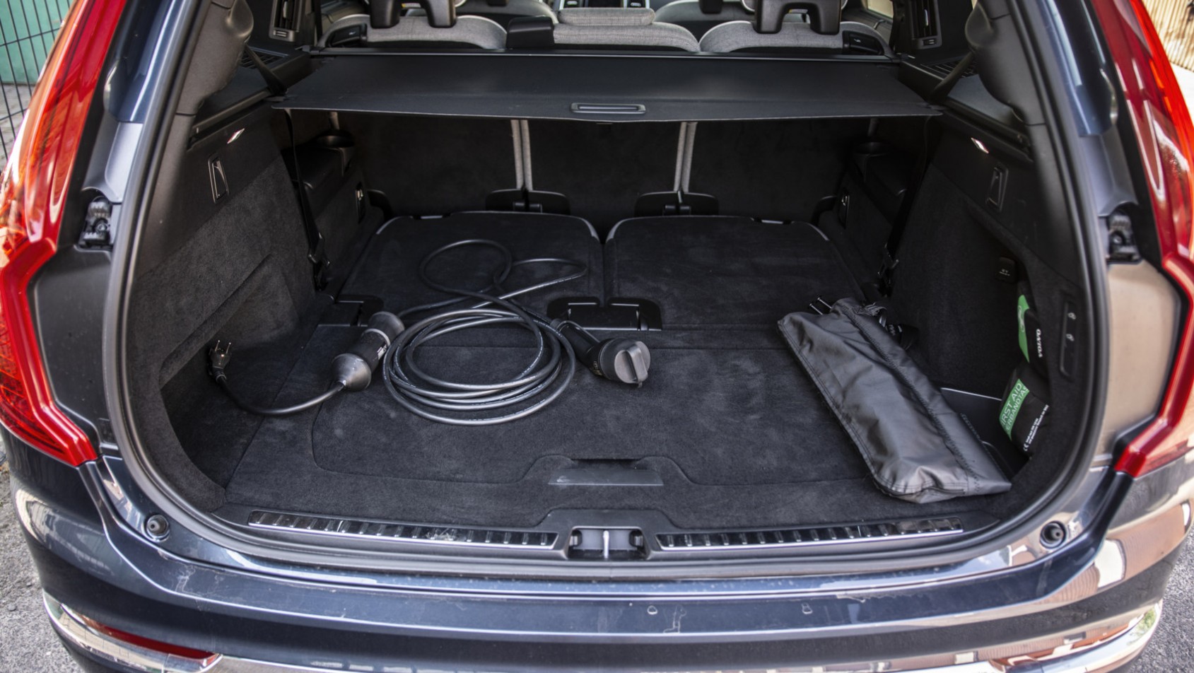 Volvo XC90 Volvo XC90 T8 recharge test bagażnik