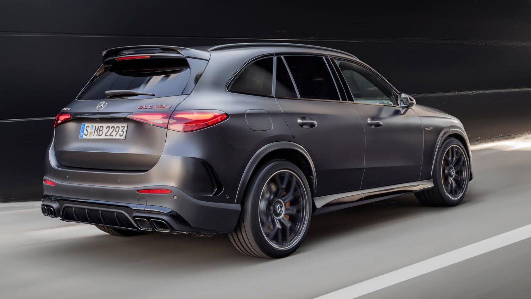 Mercedes-AMG GLC Mercedes-AMG GLC 63 S E-Performance tył dynamiczne