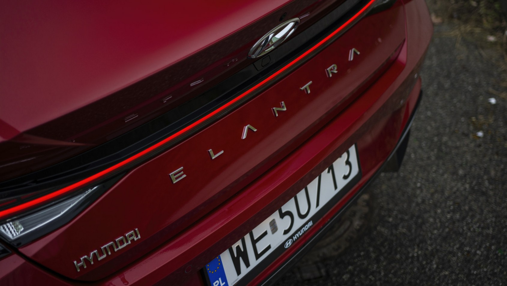 Hyundai Elantra detal tył