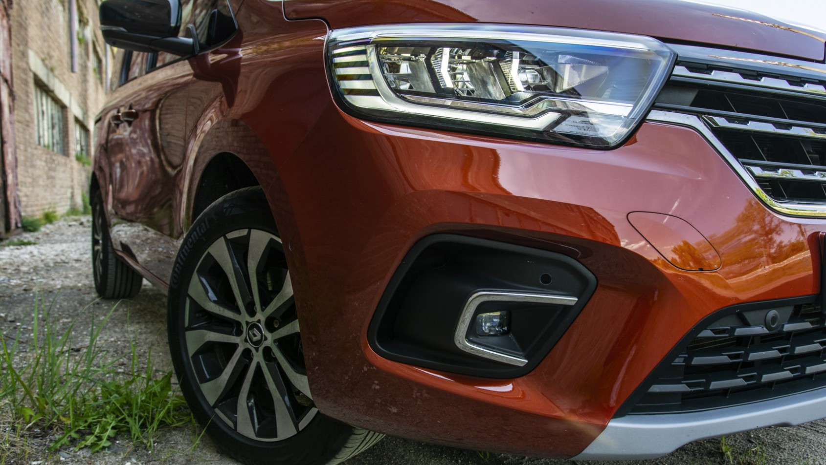 Renault Kangoo detal przodu