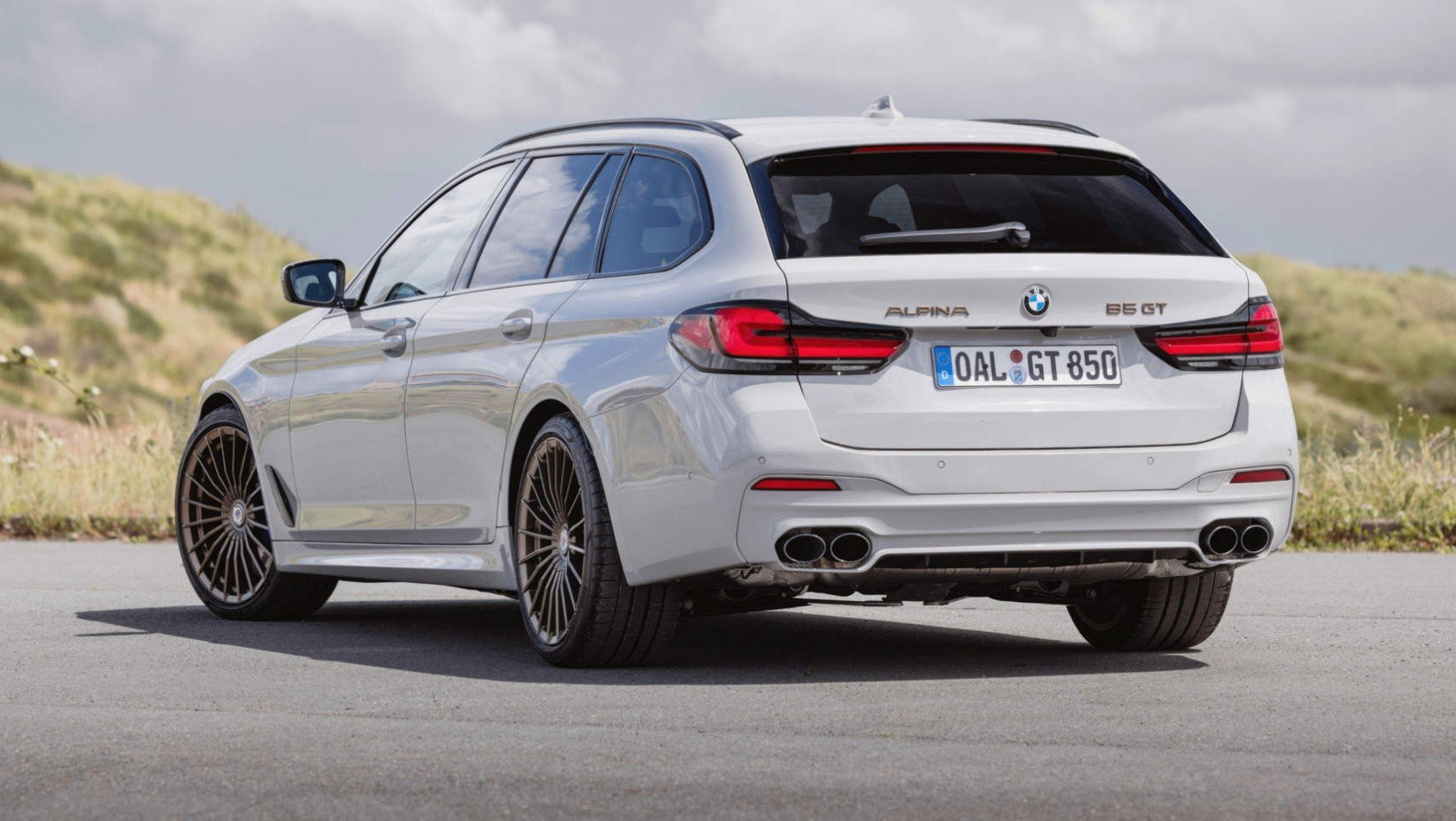 Alpina B5 GT Alpina B5 GT touring - zbliżenie na tył auta