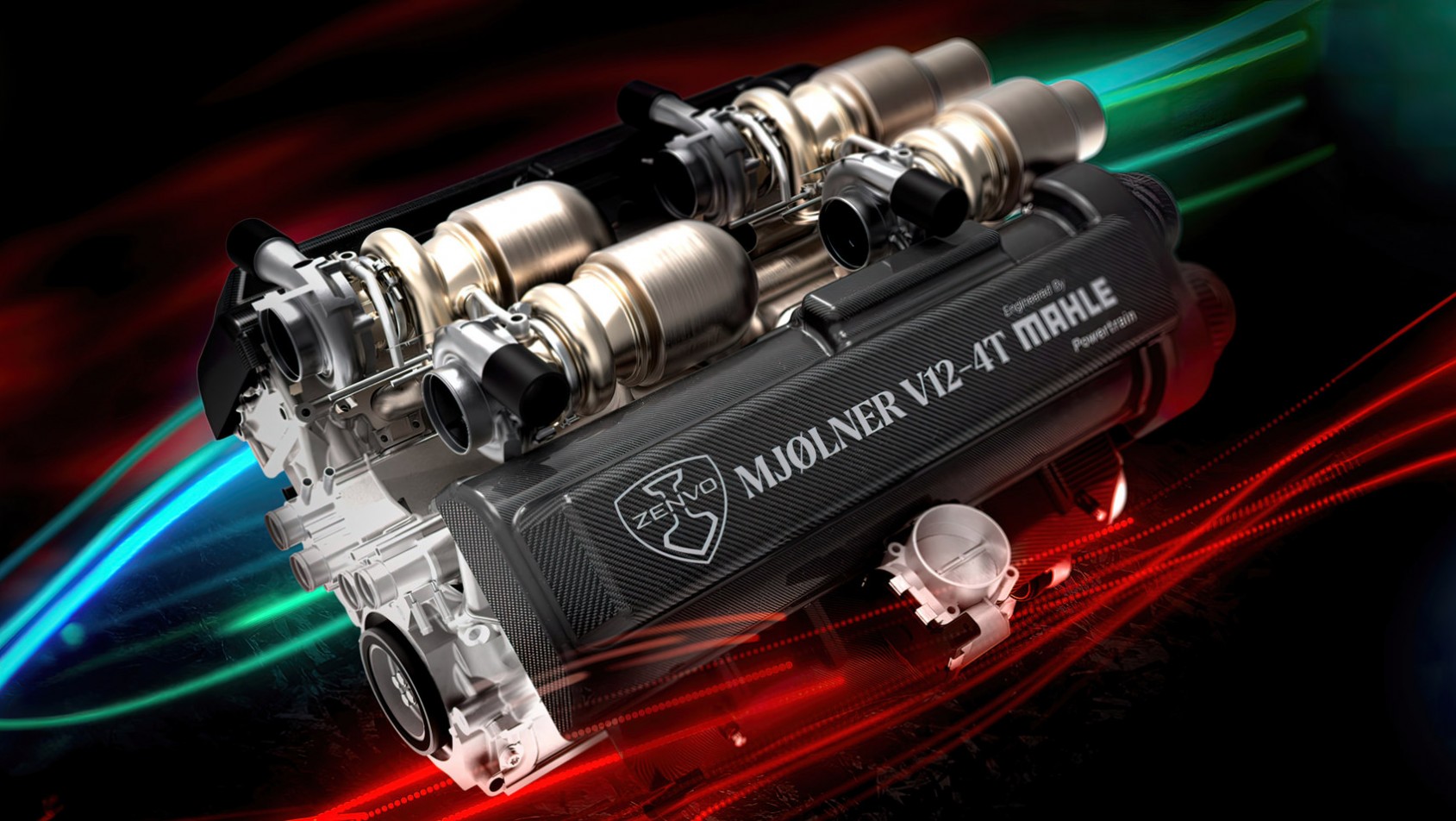 Zenvo Aurora 2023 V12 silnik