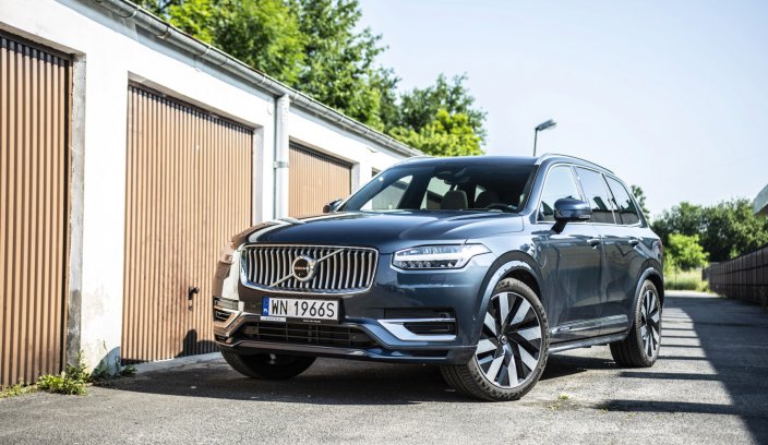 Volvo XC90 Volvo XC90 T8 recharge test recenzja