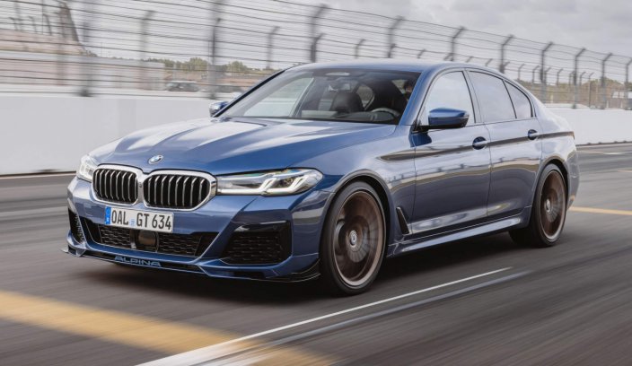 Alpina B5 GT 2023 Alpina B5 GT 2023 w trakcie jazdy