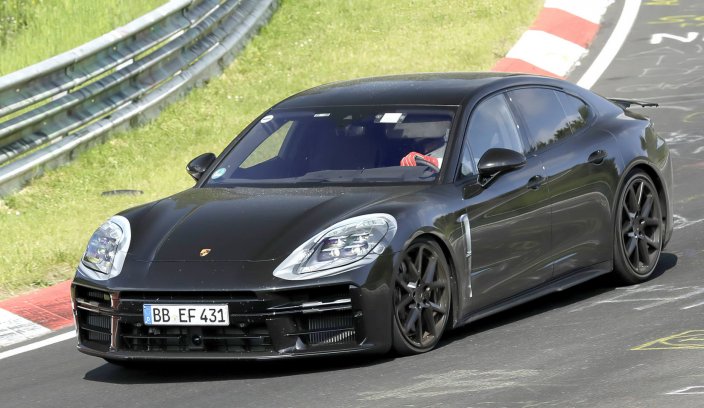 Porsche Panamera spyshot główne