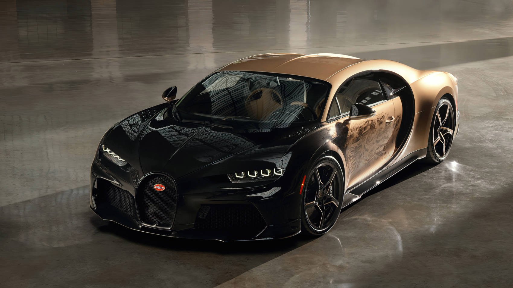 Bugatti Chiron Golden Era przód