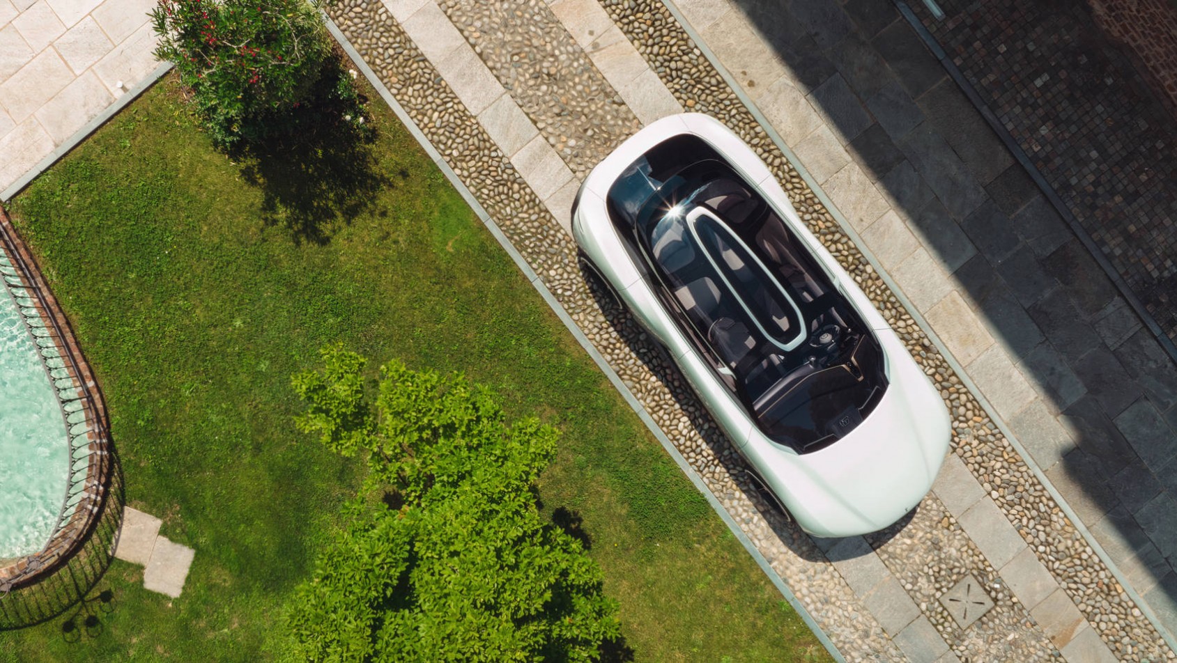 Pininfarina Pura Vision koncept z góry