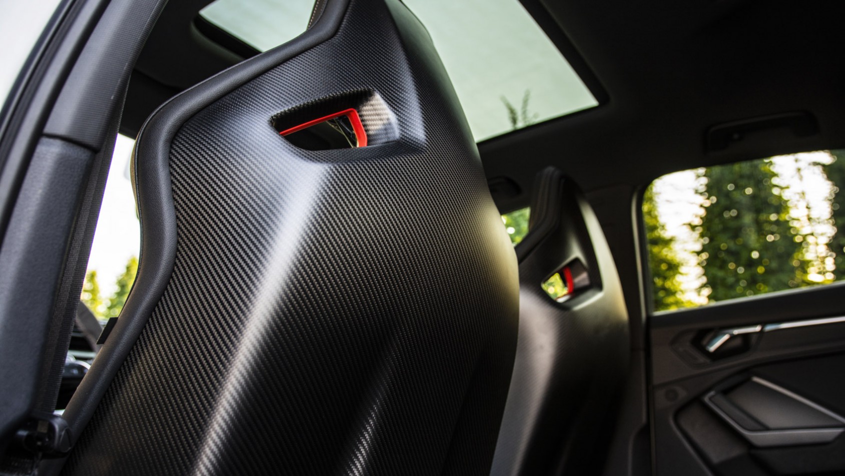 Audi RS Q3 10 years karbonowe fotele