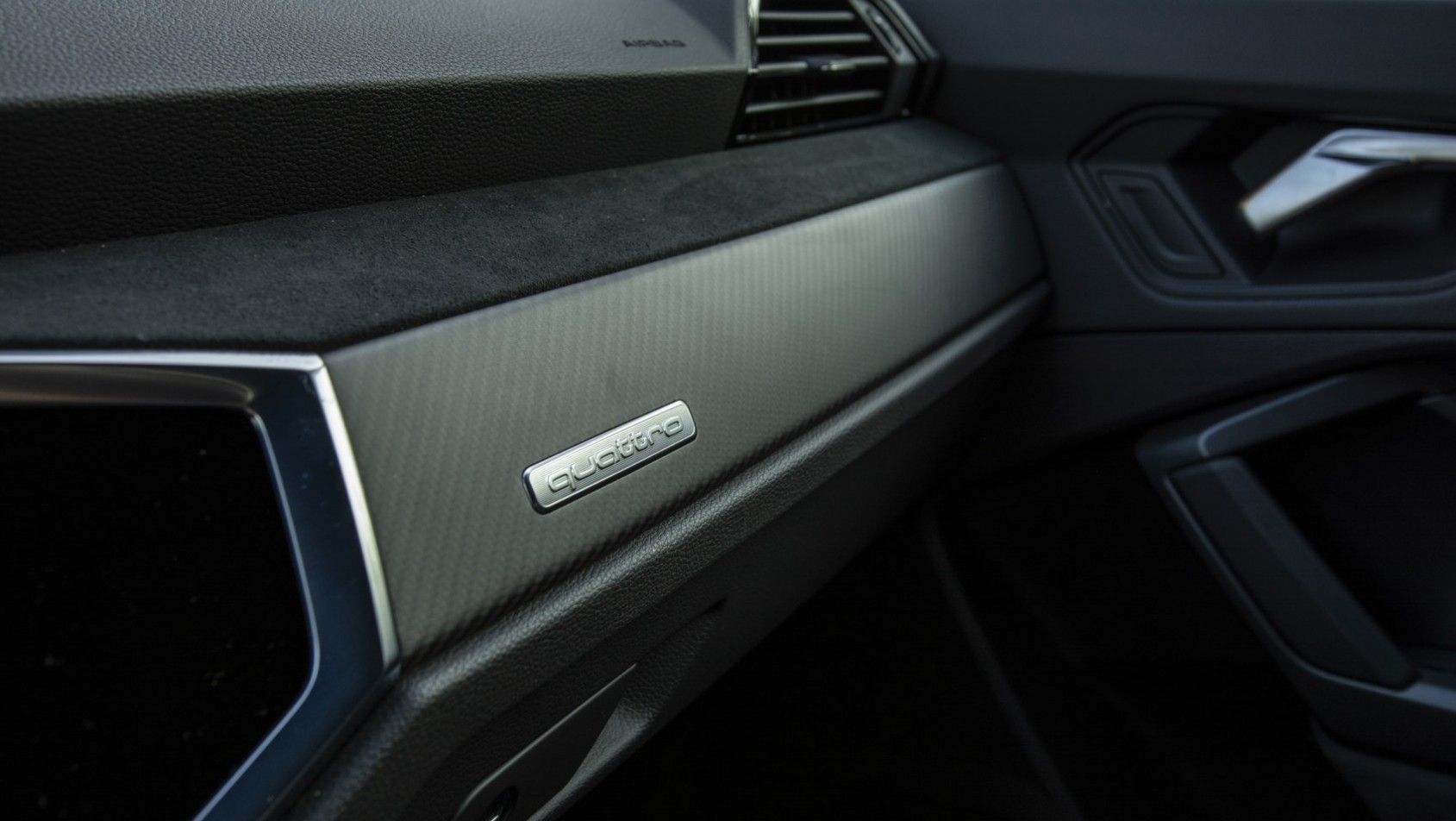 Audi RS Q3 10 years detal wnętrza