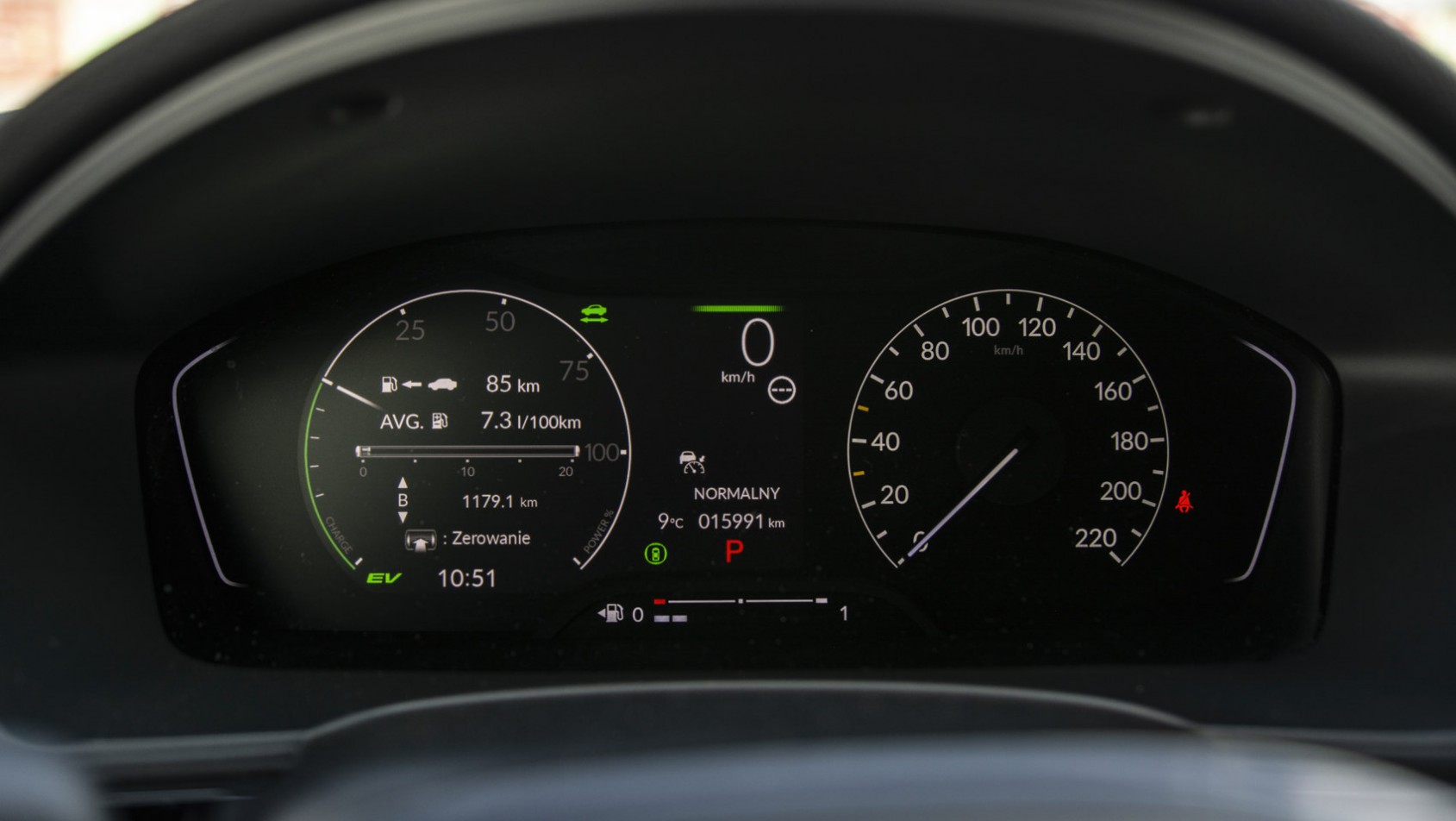 Honda Civic Honda Civic Sport zegary