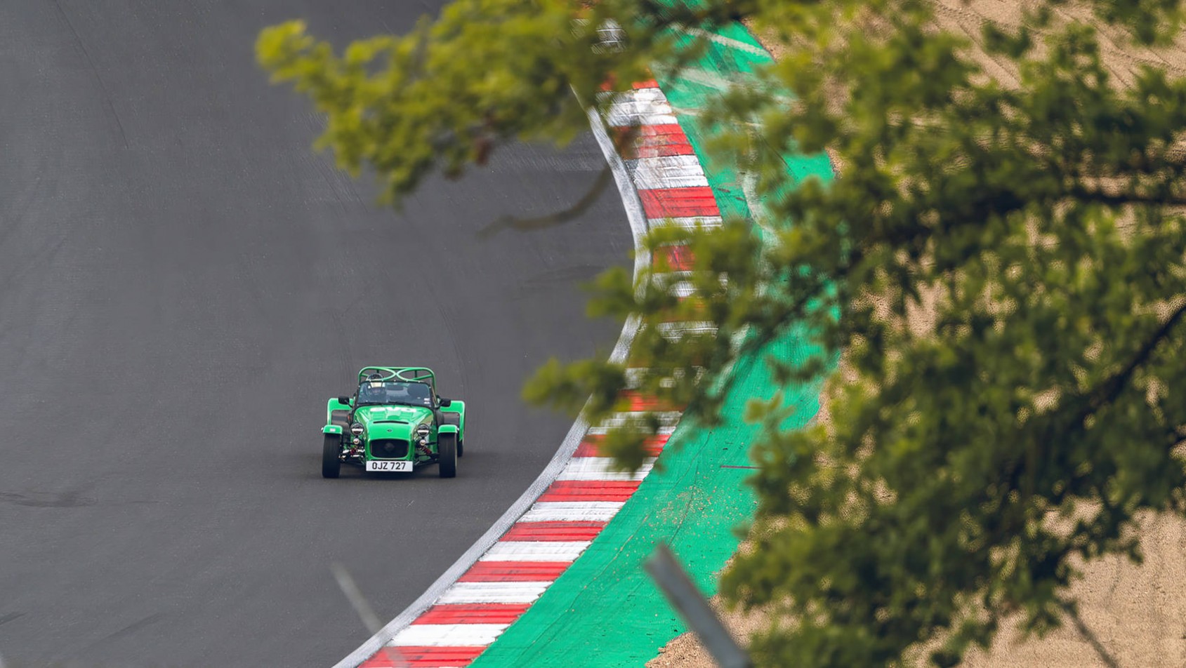 Caterham Seven 420R Evo Edition z góry