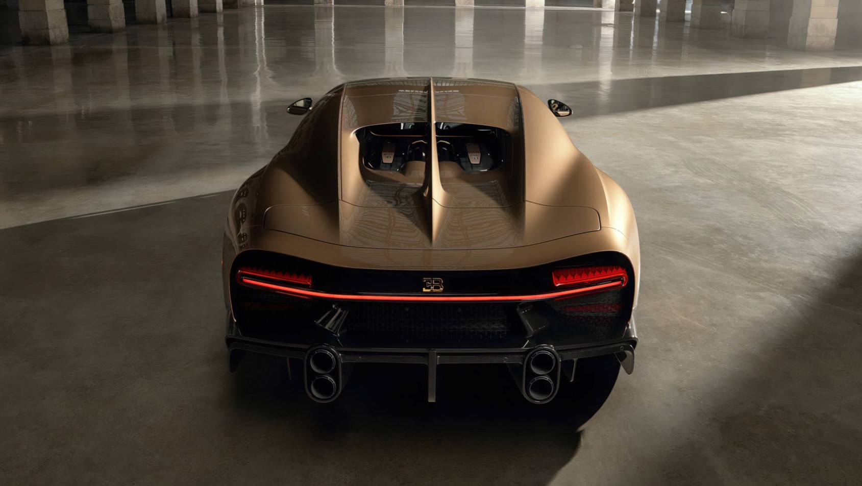 Bugatti Chiron Super Sport Golden Era tył