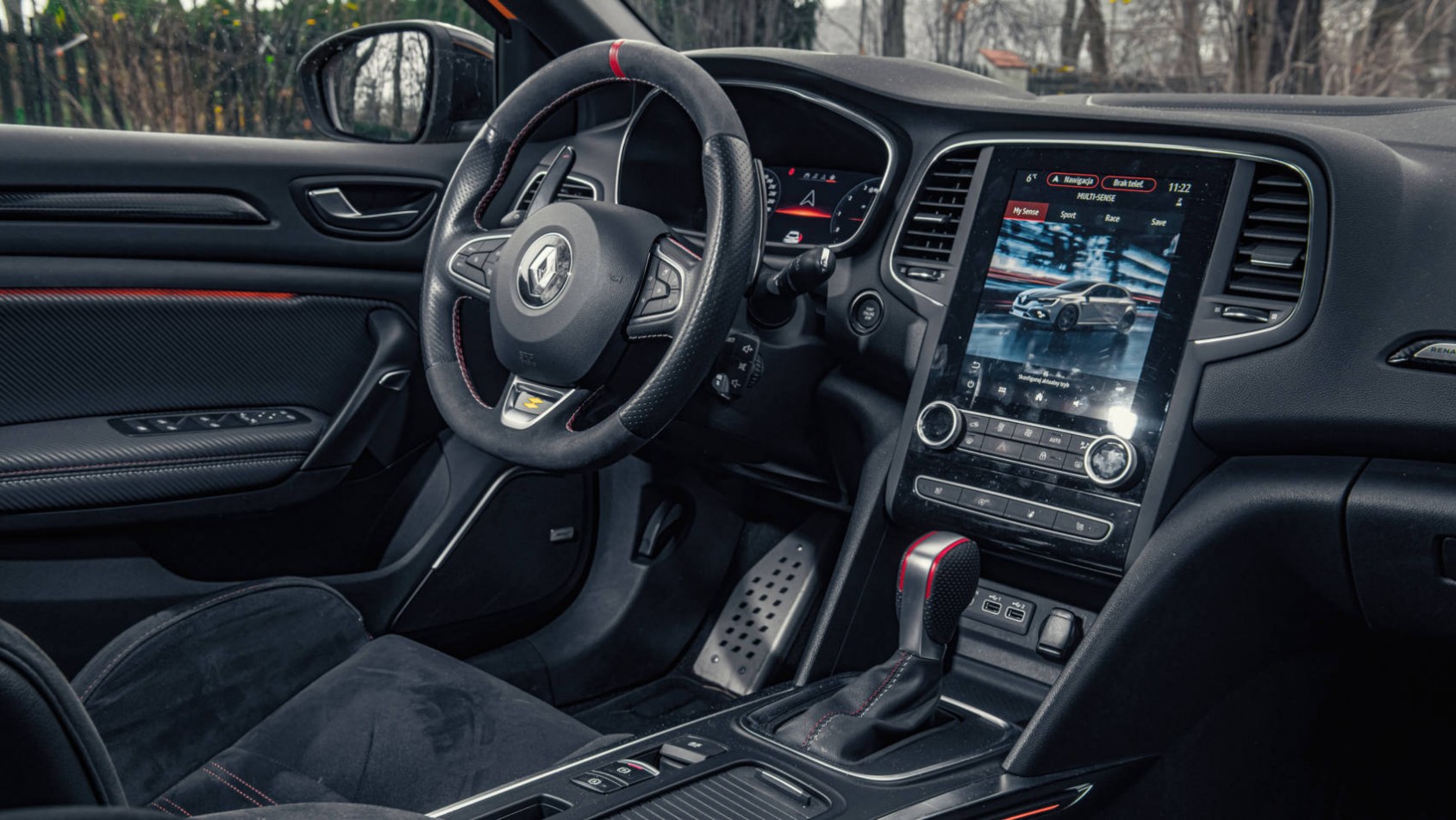 Renault Megane R.S. - wnętrze