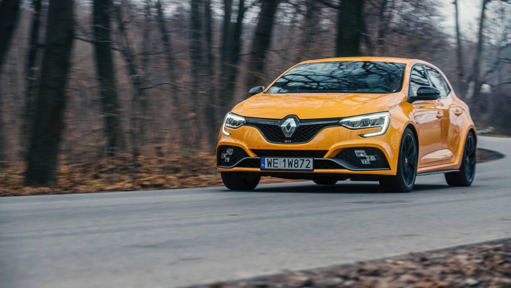 Renault Megane R.S. - podczas jazdy