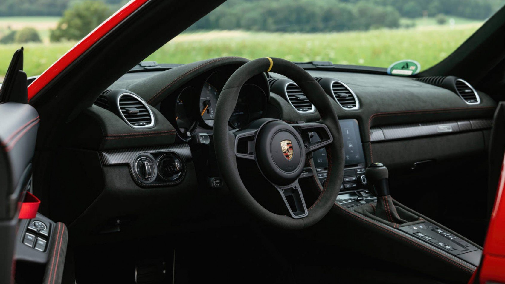Porsche 718 Boxster Spyder RS - wnętrze