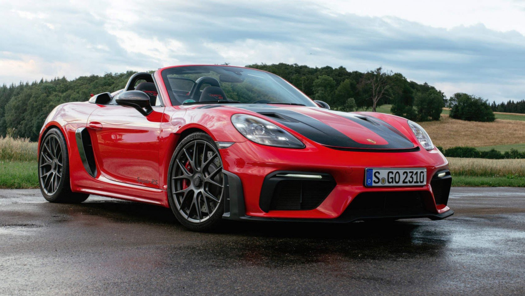 Porsche 718 Boxster Spyder RS - statyczne