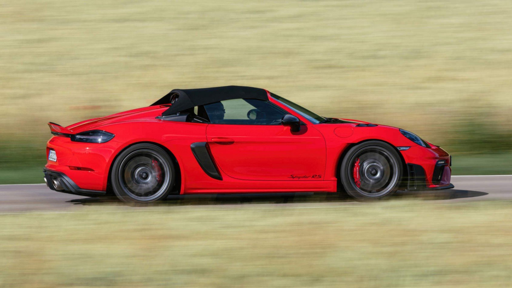 Porsche 718 Boxster Spyder RS - bok