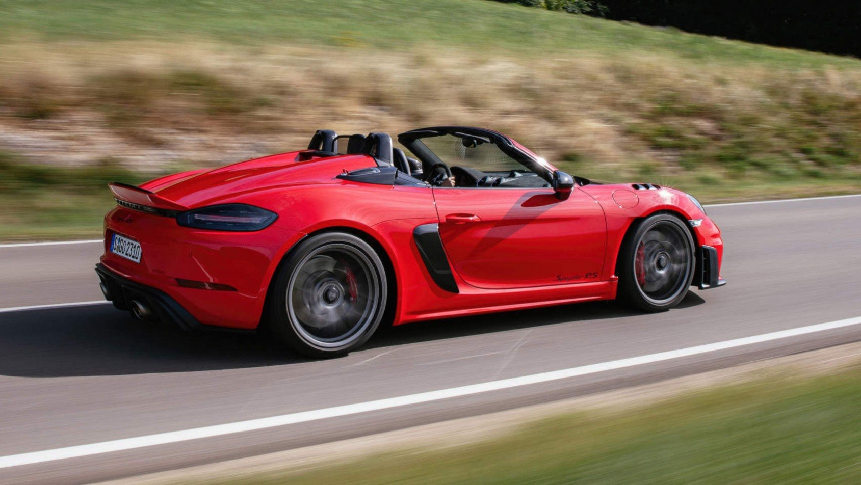 Porsche 718 Boxster Spyder RS - rolka
