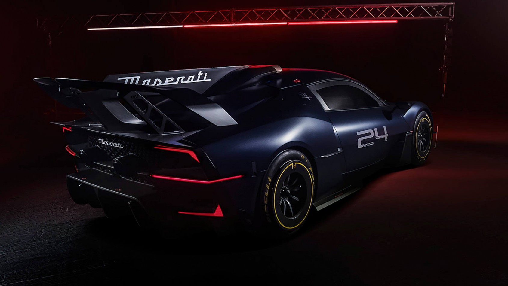 Maserati MCXtrema testing 2024