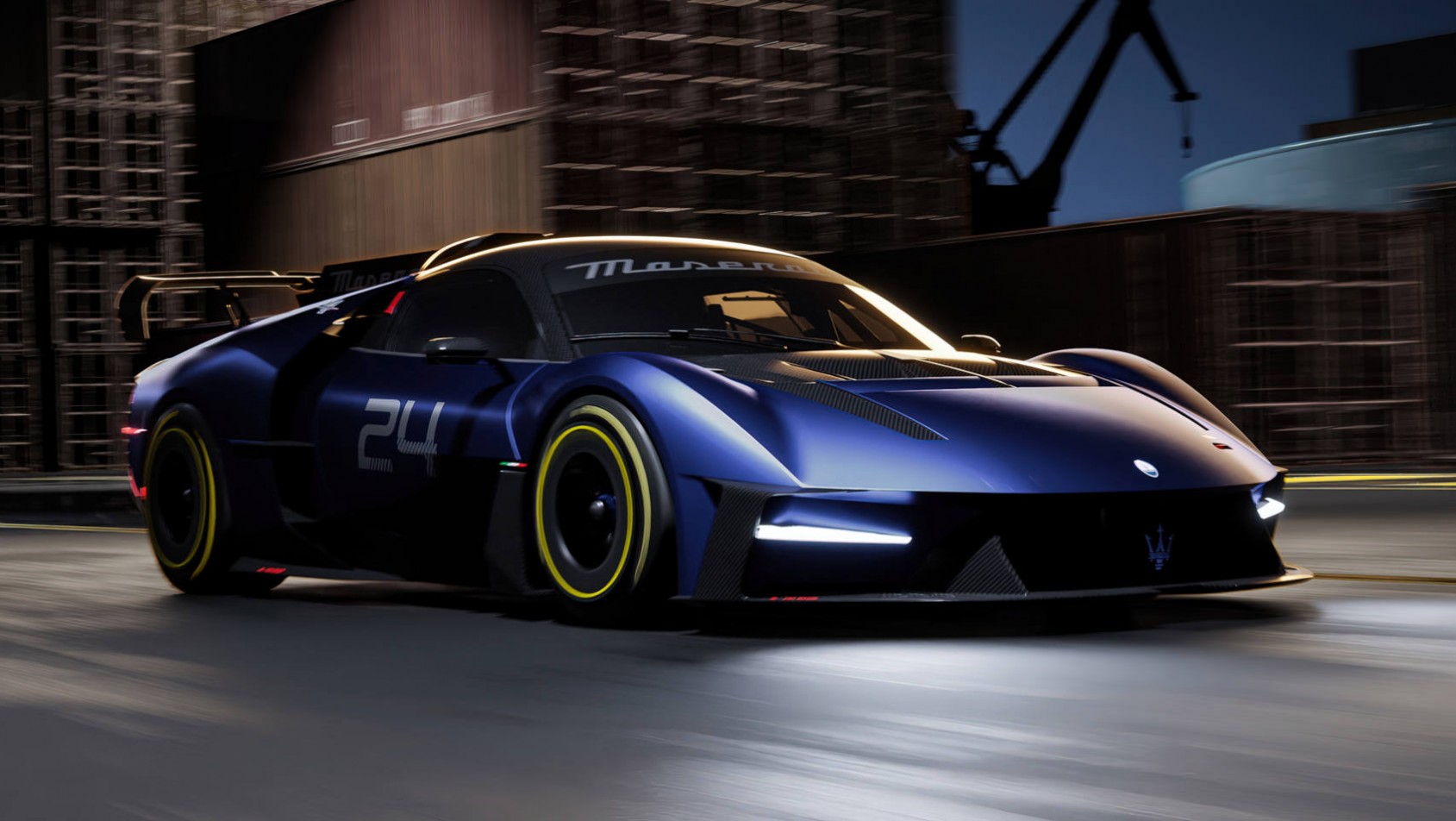 Maserati MCXtrema dynamiczne