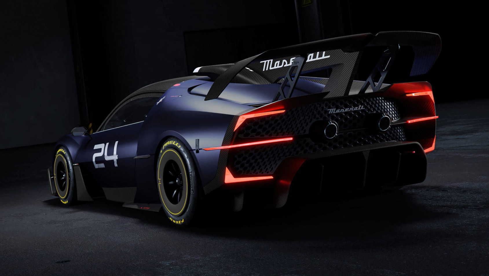 Maserati MCXtrema spoiler