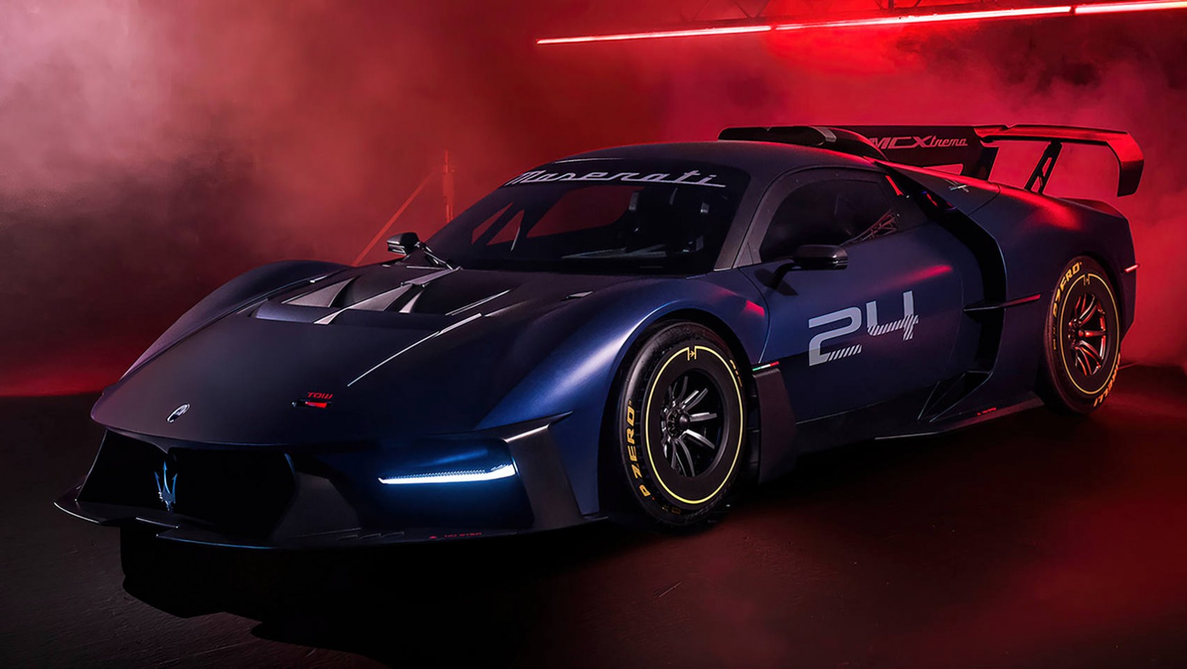 Maserati MCXtrema sylwetka