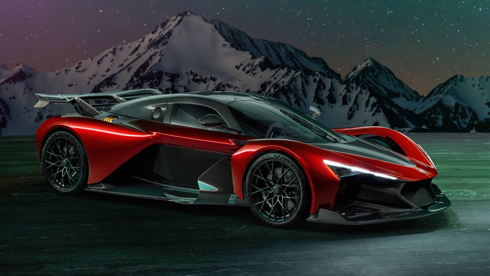 Zenvo Aurora agil sylwetka