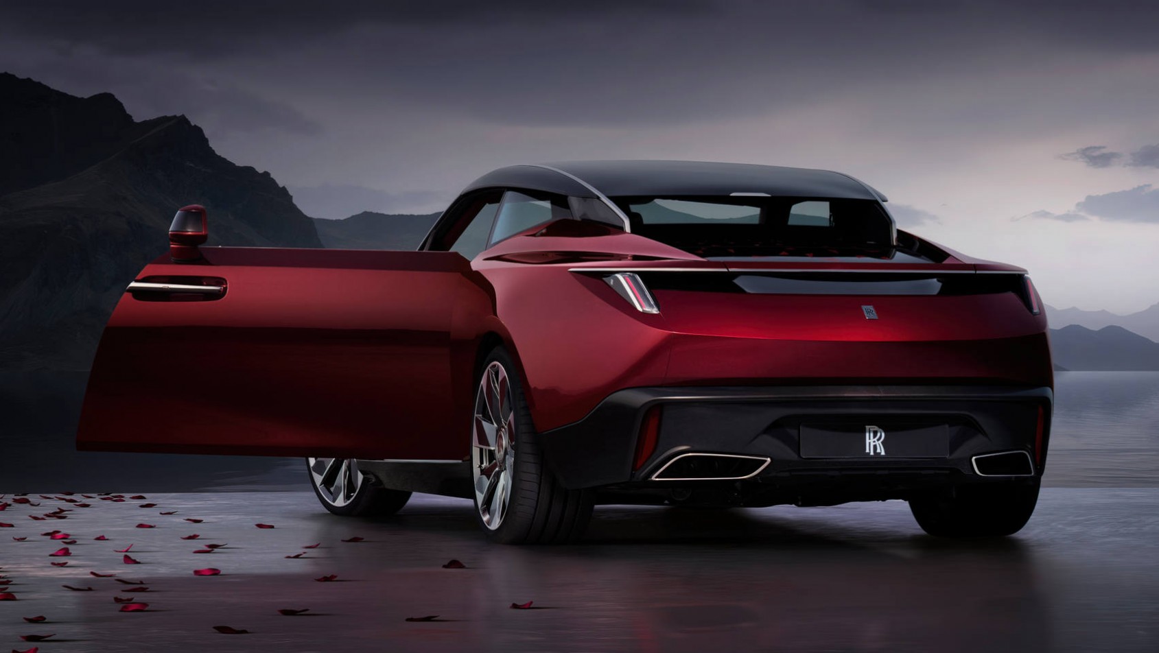 Rolls-Royce Droptail kształt tyłu