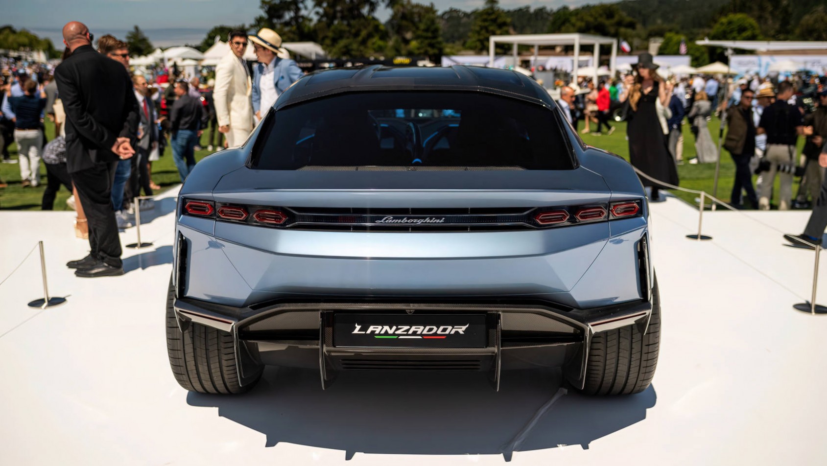 Lamborghini Lanzador Lamborghini Lanzador prezentacja tył
