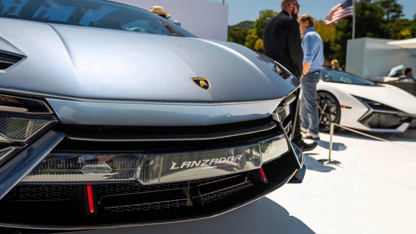 Lamborghini Lanzador Lamborghini Lanzador prezentacja detal przód