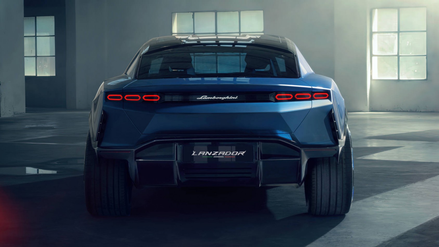 Lamborghini Lanzador Lamborghini Lanzador koncept tył