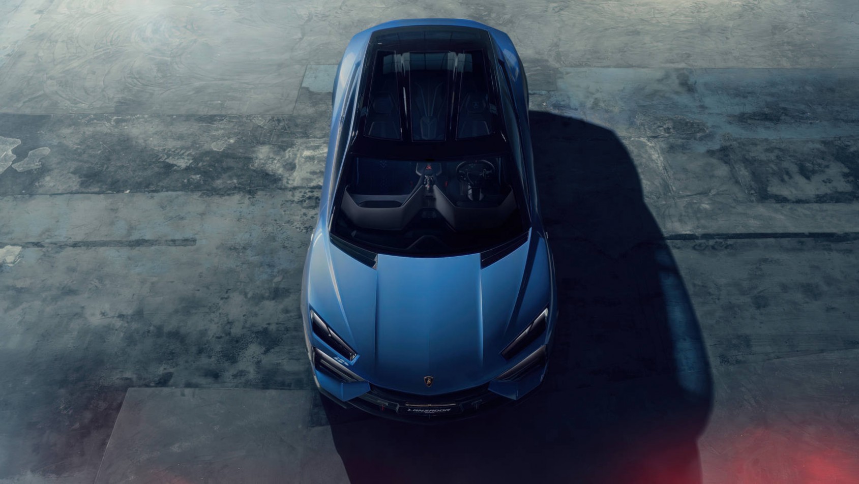 Lamborghini Lanzador Lamborghini Lanzador koncept z góry