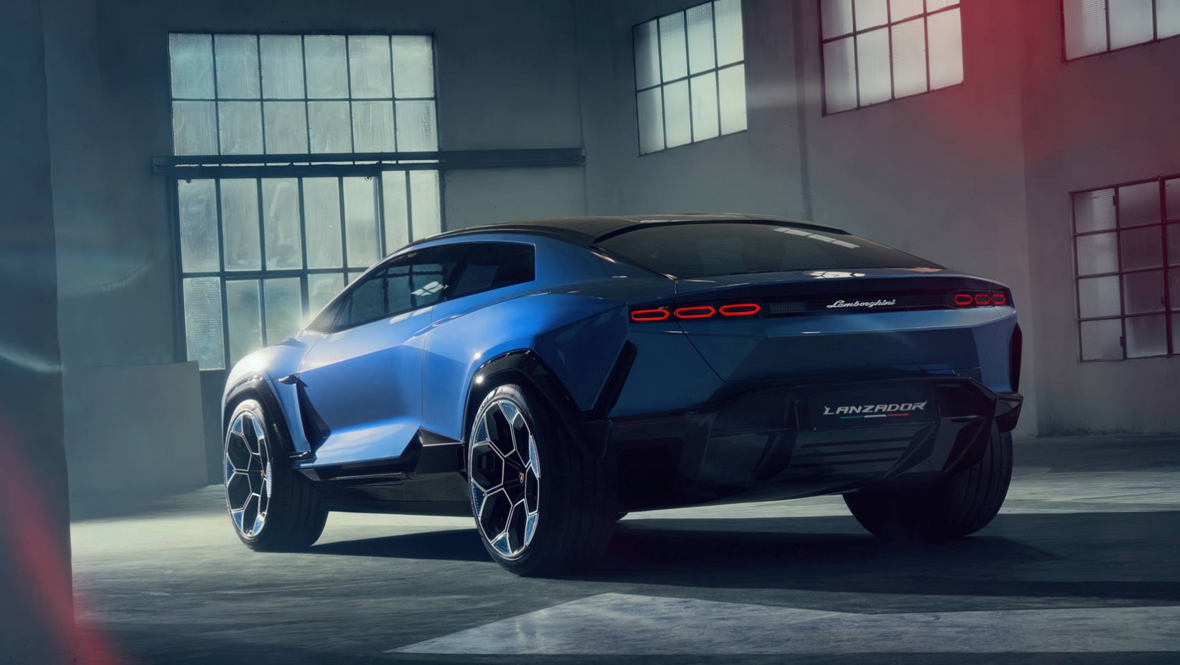 Lamborghini Lanzador Lamborghini Lanzador koncept lewy tył