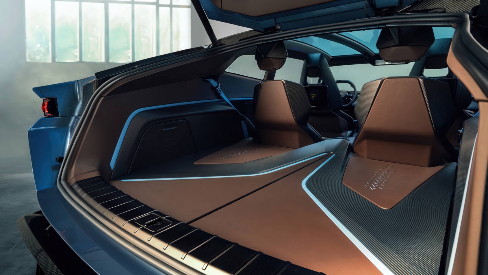 Lamborghini Lanzador Lamborghini Lanzador koncept bagażnik