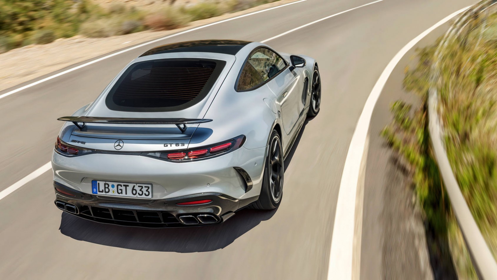Mercedes-AMG GT 2024 Mercedes-AMG GT tył góra