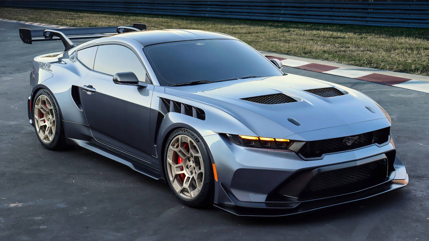 Ford Mustang GTD Ford Mustang GTD europejska wersja aerodynamika