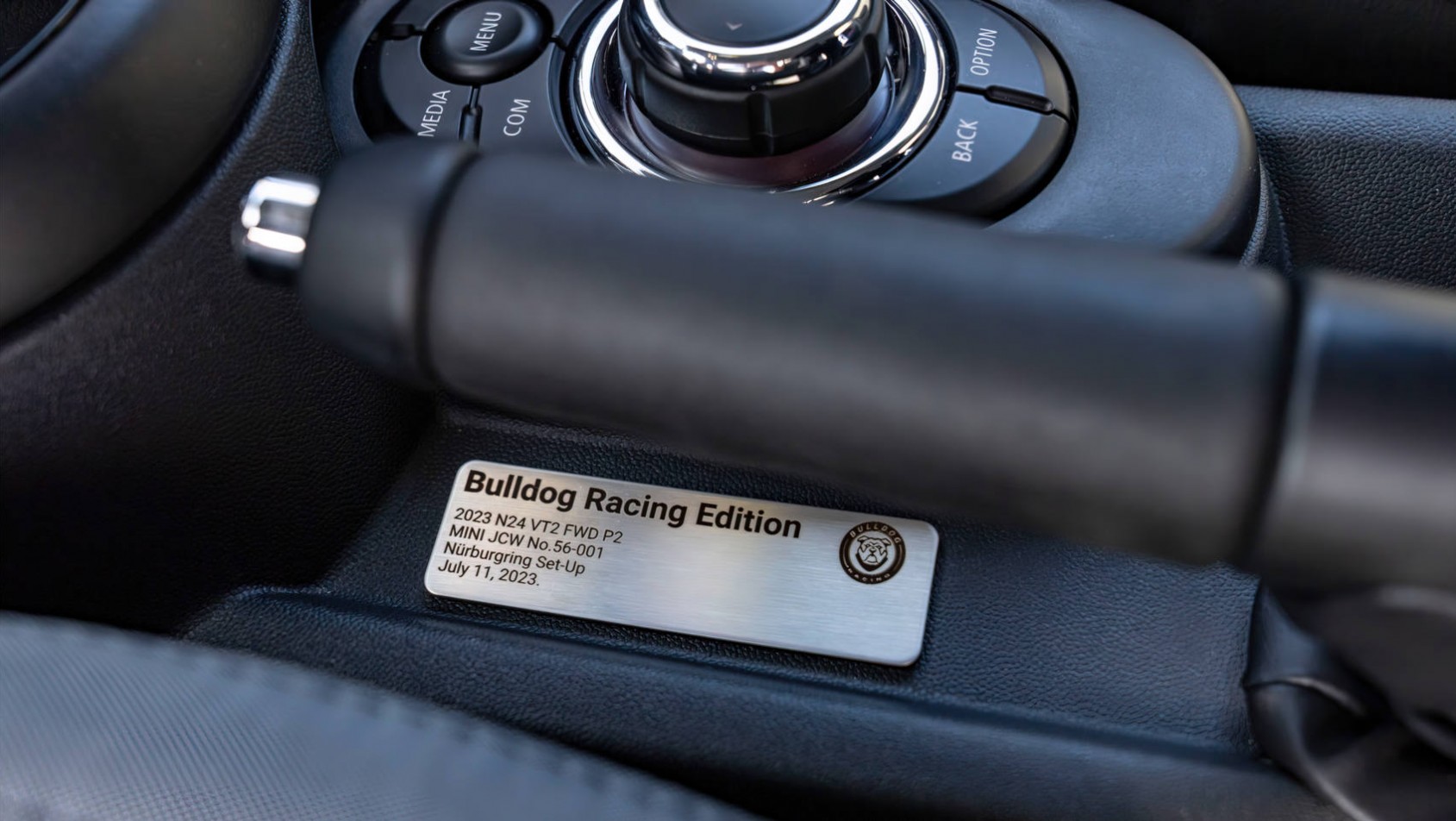 Mini John Cooper Works Mini John Cooper Works Bulldog Racing Edition emblemat