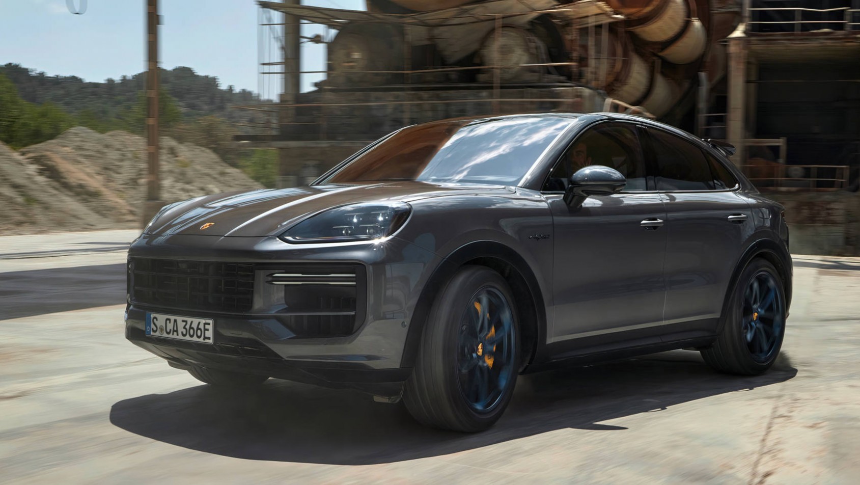 2023 Porsche Cayenne Turbo E-Hybrid coupe przód