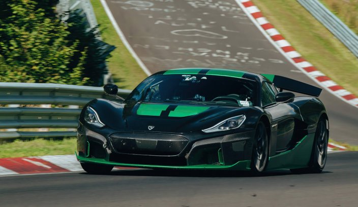 Rimac Nevera Rimac Nevera Nurburgring rekord zdjęcie główne