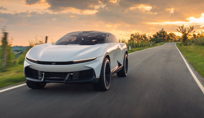 Pininfarina Pura Vision koncept przód dynamiczne