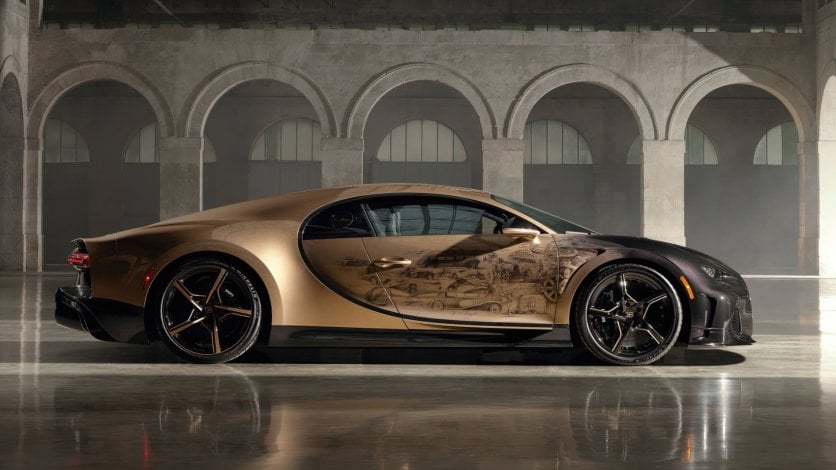 Bugatti Chiron Super Sport Golden Era główne